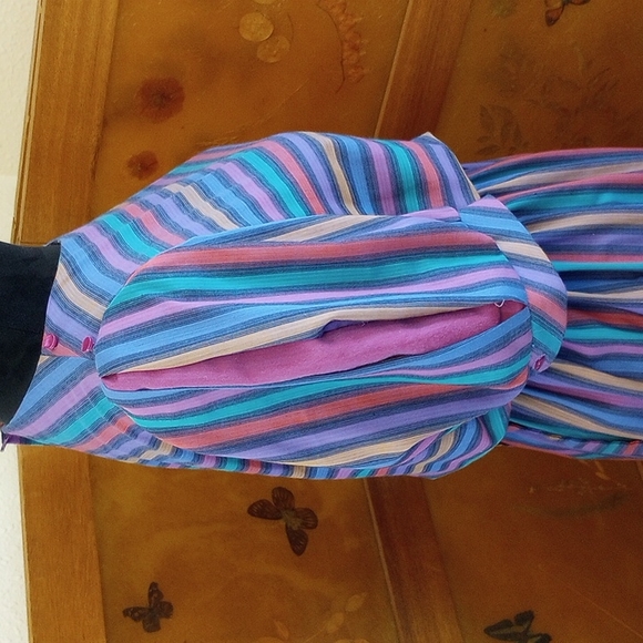 VTG 80’s Cottagecore Pastel J.J. of California Dress - Picture 7 of 15